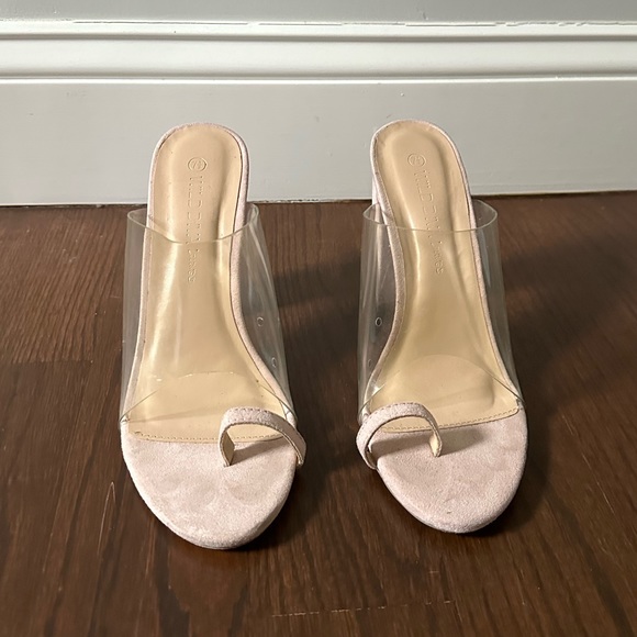 Transparent block heels - Picture 1 of 4